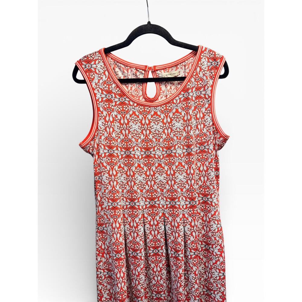 NWT Max Studio Sleeveless Printed Swing Dress XL - Picture 7 of 14